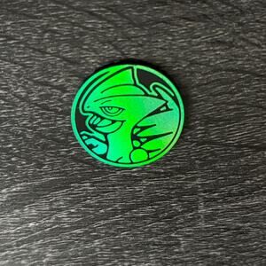 Pokemon Celestial Storm‎ Sceptile TCG Coin Green Iridescent Metallic Holographic